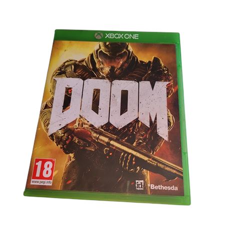 2016 PAL DOOM XBOX One Bethesda complete GC