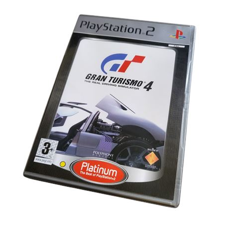 2006 PAL Gran Turismo 4 Platinum complete Playstation 2 PS2 Mint