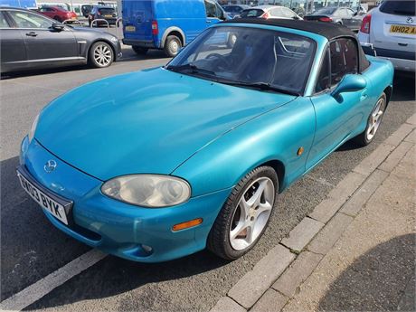 2003 Mazda MX-5 1.8 Sport Convertible 2dr Petrol Manual (215 g/km, 146 bhp)