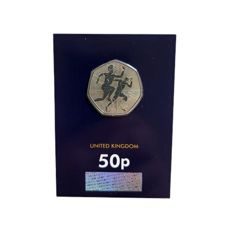 2024 Royal Mint Check Your Change Olympic Paralympics Team GB 50p coin BU LFL UK