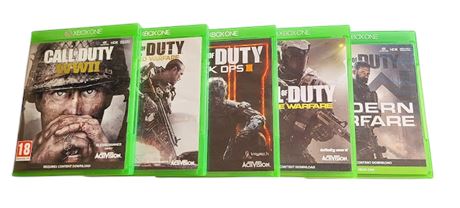 2014-19 Call of Duty Job Lot WW2 AW MW IW BO3 XBOX One PAL VGC