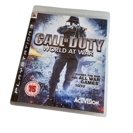 2008 PAL Call of Duty World at War PS3 Playstation 3 game Activision complete GC