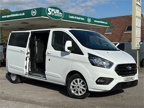 FORD TRANSIT CUSTOM 2.0 320 EcoBlue Limited Crew Van DoubleCab 5dr Diesel Manual
