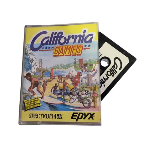 1987 ZX Spectrum California Games (Summer) game EPYX 48k GC