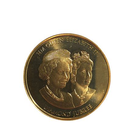 2012 Royal British Legion / Queen's Diamond Jubilee commemorative coin VGC UK