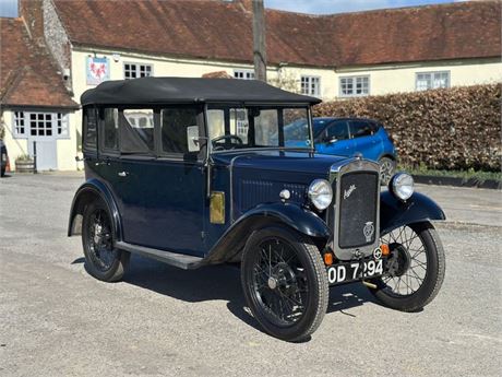 AUSTIN SEVEN AH Tourer 1933 5,003 miles Blue Petrol Manual