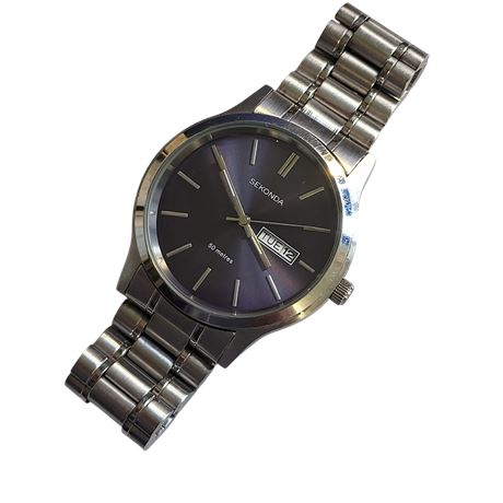 Vintage Sekonda 1073-CKX Japan wristwatch quartz movement WR 50M GC
