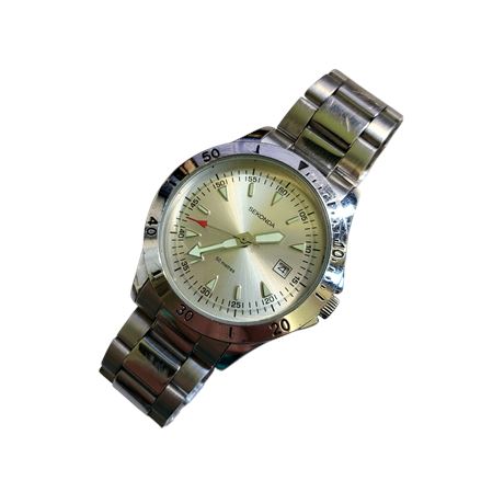Vintage Sekonda N3278-AKT Japan wristwatch quartz movement WR 50M GC