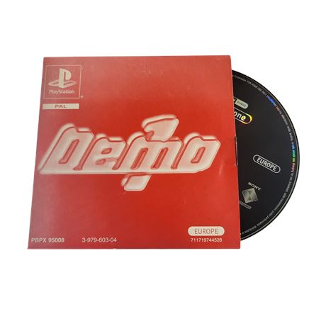 1997 Sony Playstation PAL DEMO1 10-playable disc PBPX-95008 PS1 GC