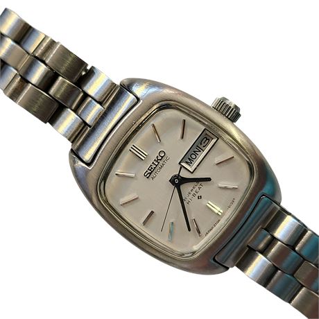 VINTAGE SEIKO SEA LION HI BEAT AUTOMATIC LADIES WRISTWATCH 2706-3000 DAY DATE GC